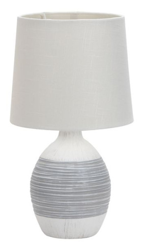 Ambon Lampa Gabinetowa 1x40w E14 Szary