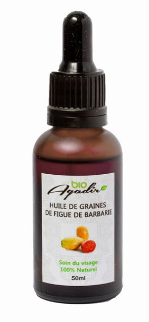 Na zmarszczki Olej z opuncji figowej 50 ml Bio Agadir EcoCert - Na zmarszcz