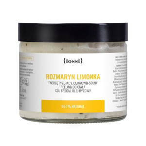 IOSSI Peeling do ciała. Odświeżający Rozmaryn i Limonka. 250 ml