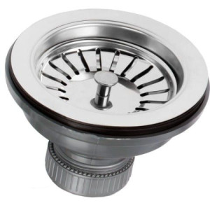 Kielich Zlewu 3,5" Chrom Bez Przelewu (9602s)