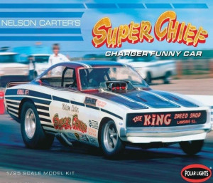 Model plastikowy - Samochód 1970 Charger Funny Car - Polar Lights