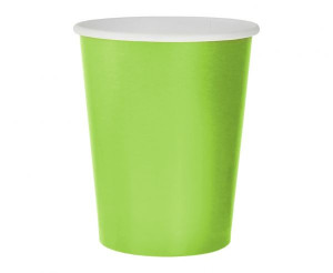 Kubeczki Papierowe Zielone 270 Ml 14 Sztuk