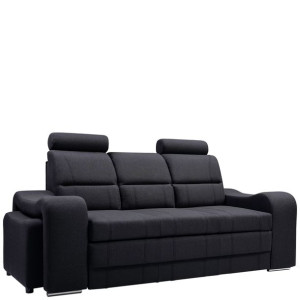 Sofa rozkładana, kanapa z pojemnikiem na pościel