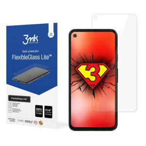 Niepękające szkło hybrydowe na Google Pixel 5 - 3mk FlexibleGlass Lite