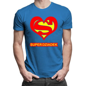 Super dziadek - koszulka prezent dla dziadka Dzień Dziadka