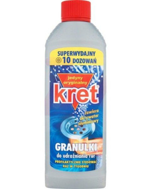 Kret granulki do udrożniania rur 400g