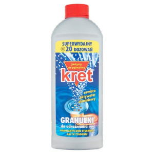 Kret granulki do udrożniania rur 800g
