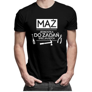 Mąż jednostka do zadań specjalnych koszulka prezent dla męża