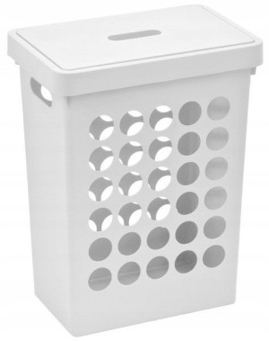 Kosz na pranie Springfield 33L Plast Team biały