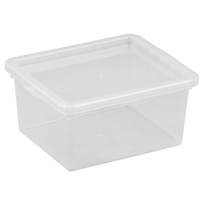 Pojemnik z pokrywą Basic 2L Plast Team Transparentny