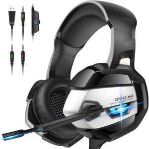 Słuchawki Z Mikrofonem Do Gier Onikuma K5 Pc Ps4