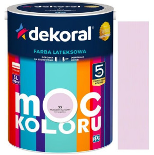 Dekoral Farba Akrylit W Wrzosowy Pastelowy 5l