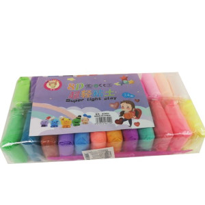 Super Clay Magiczna Piankolina Sensoryczna 24 kolory