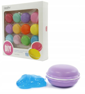 GLUT SLIME GALARETA Makaronik 12szt KOLOROWY SLIME