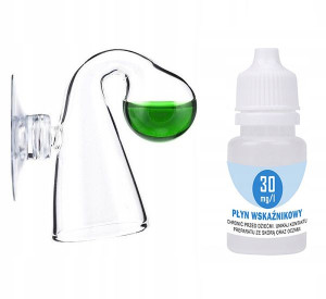 Stały test CO2 Indykator + Płyn 10ml 30mg/l