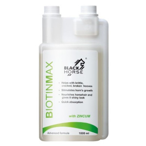 Mieszanka paszowa, biotyna dla koni Biotin Max Black Horse