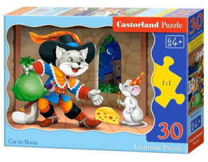 Puzzle 30 Cat In Boots Castor