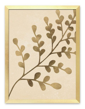 Obraz na płótnie plakat Boho 33x43cm jesienne liście