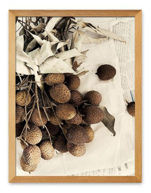 Obraz na płótnie plakat Boho 33x43cm jesienny bukiet
