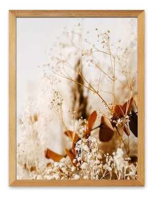 Obraz na płótnie plakat Boho 33x43cm jesienna łąka