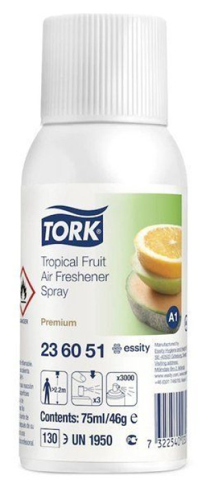 Odświeżacz powietrza w aerozolu Tork owocowy 75 ml 236051