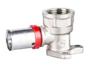 Kolano Z Łapkami Zaciskane Pex 20 X 1/2 Gw