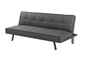 Rozkładana sofa, łóżko składane tapicerowane szare