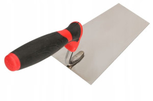 Kielnia Trapezowa Nierdzewna 140 Mm Gumowa Rączka