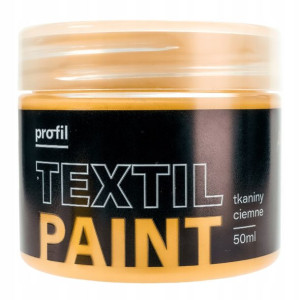 Farba do tkanin ciemnych PROFIL 50ml cielisty