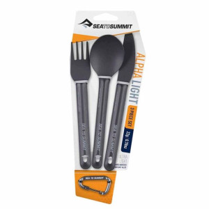 Zestaw sztućców Sea to Summit Alpha Light Cutlery 3 pc Set