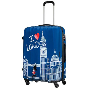 Walizka duża American Tourister Disney Legends - take me away Micky London