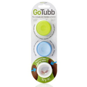 Zestaw 3 pojemników turystycznych Humangear GoTubb 3-pack S