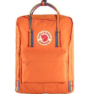Plecak Fjallraven Kanken - burnt orange / rainbow pattern