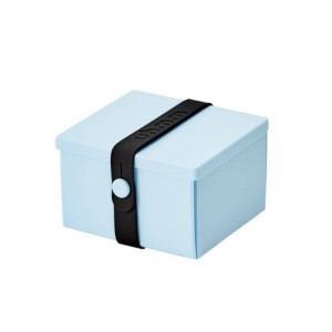 No.02 składane pudełko do przechowywania Uhmm - light blue / black