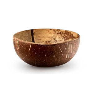Miska polerowana z łupiny kokosa Coconut bowl polished Bambaw