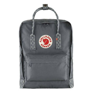 Plecak Fjallraven Kanken -  super grey/chess pattern