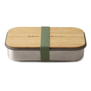 Pudełko ze stali  na kanapki SANDWICH BOX Black + Blum - olive