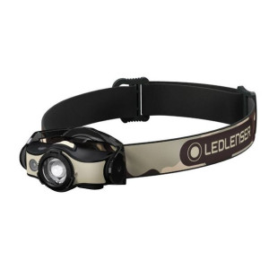 Lampka czołowa / czołówka MH 4 Ledlenser - black / sand