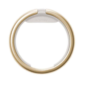 Uchwyt pierścień do kluczy Orbitkey Ring - yellow gold