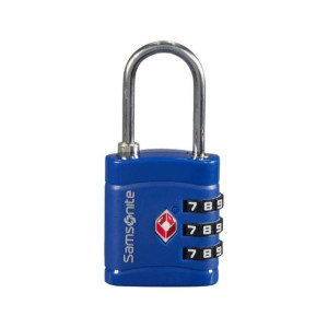 Kłódka do walizki trzycyfrowa Samsonite - midnight blue