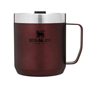 Kubek kempingowy z pokrywką Stanley 0,35 l - wine red