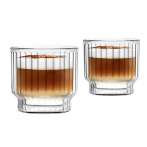 2 pucharki do deserów o podwójnych ściankach Vialli Design Lungo 0,26 l