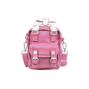 Torebka na ramię Macaroon Tiny Ribbon Doughnut - radiant orchid