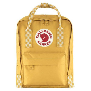 Plecak Fjallraven Kanken Mini - ochre/chess pattern
