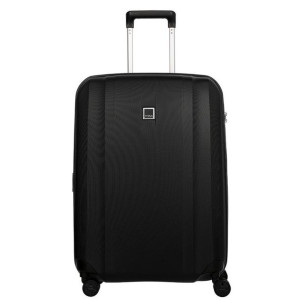 Walizka średnia Titan Xenon z poszerzeniem - black