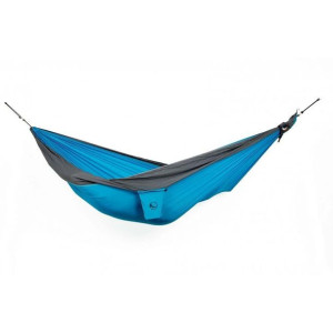 Hamak dwuosobowy Ticket To The Moon Double Hammock - aqua / dark grey