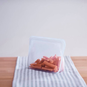 Torebka silikonowa Stand-Up Mini Stasher - clear