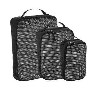 Zestaw 3 pokrowców podróżnych Eagle Creek Reveal Cube Set XS/S/M - black
