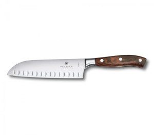 Nóż Santoku, ryflowane ostrze, 17 cm 7.7320.17G Grand Maître Rosewood Colle