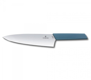 Nóż Szefa Kuchni, szerokie ostrze, 20 cm, chabrowy Victorinox  6.9016.202B